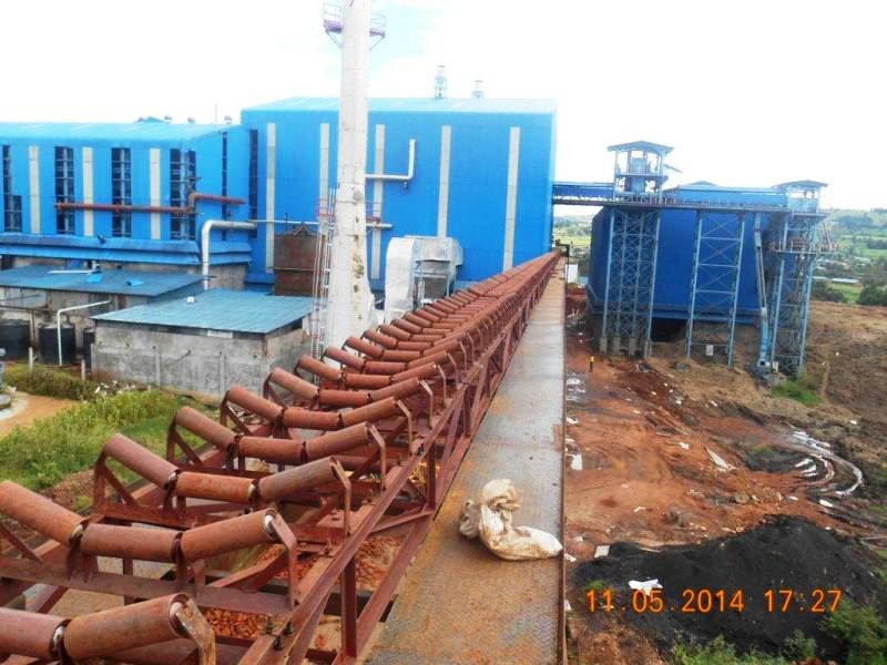 Conveyor system at Transmara 4